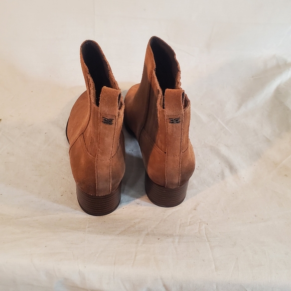 Sam Edelman Kaiti Chelsea Boots Women's Size 6 Brown Suede Block Heel New - Picture 4 of 6